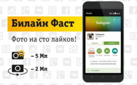 В офисах «Билайн» лучше всего продается недорогой смартфон для удачных селфи
